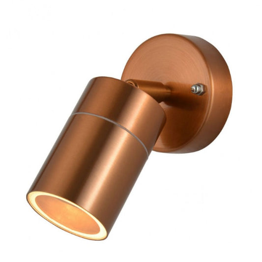 Adjustable Single Spot Light Copper