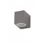 Fleet Square Down Wall Light Anthracite IP44