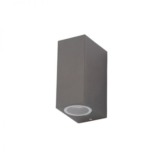 Fleet Square Up / Down Wall Light Anthracite IP44