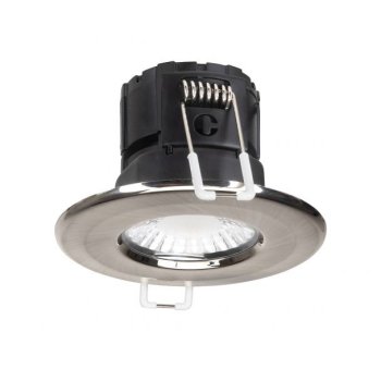 Collingwood H2 Lite CSP Wattage and Colour Switchable Mains Dimmable Fixed IP65 LED Downlight With Matt White Bezel