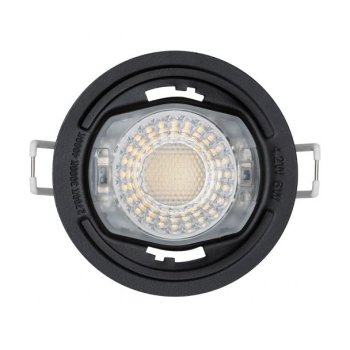 Collingwood H2 Lite CSP Wattage and Colour Switchable Mains Dimmable Fixed IP65 LED Downlight With Matt White Bezel