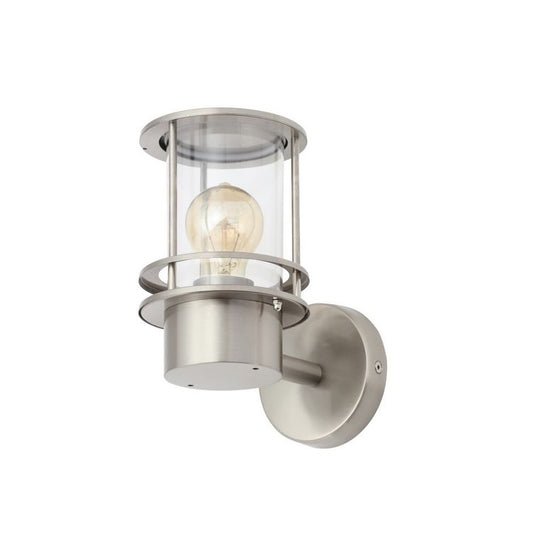 Leonis Wall Lantern Stainless Steel E27 IP44