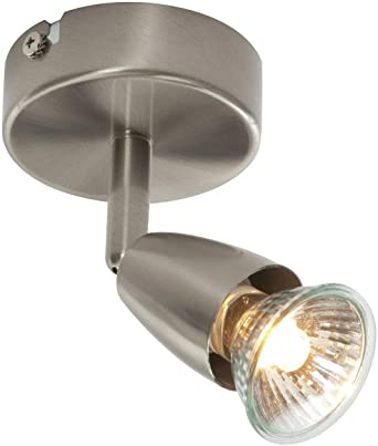 Amalfi 1lt Satin Nickel 35W Surface Spot