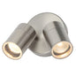 Adjustable Twin Spot Black / Stainless Steel