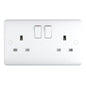 Double 2 Gang 13a Socket ST07W Soft Edge UEP